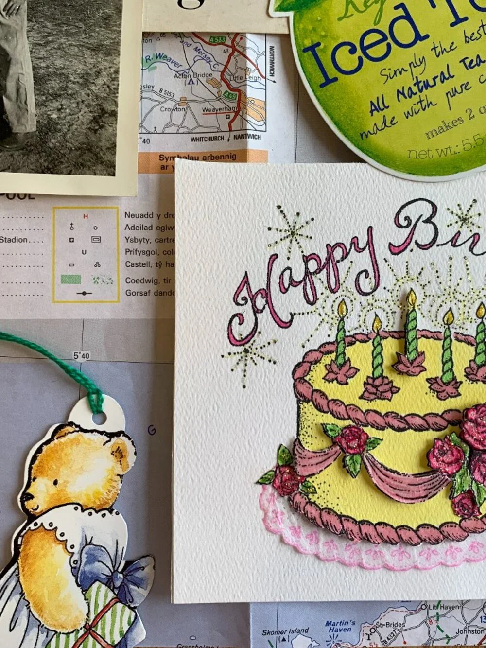 Vintage and Current Ephemera for Junk Journaling, etc.  Buyer receives ALL!